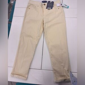 Women’s Yellow Democracy Ankle Jeans